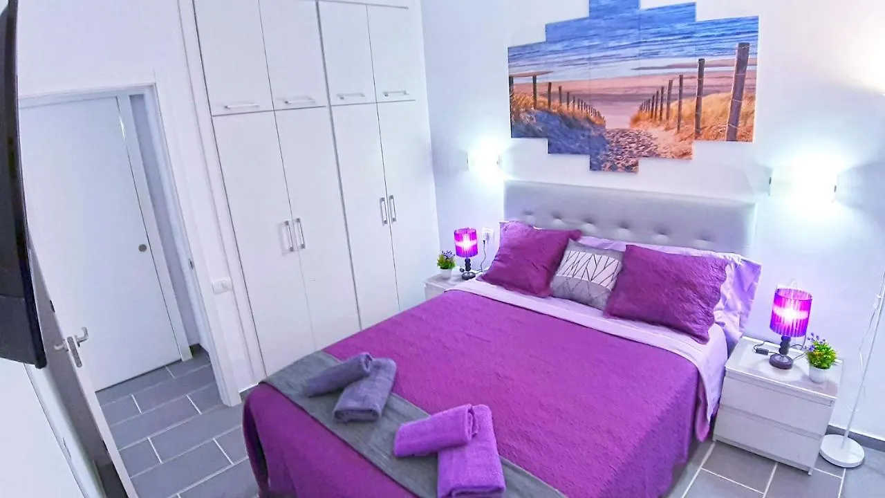 New And Beautiful Apartment In Los Cristianos, Free Wi-Fi, Ocean View Los Cristianos